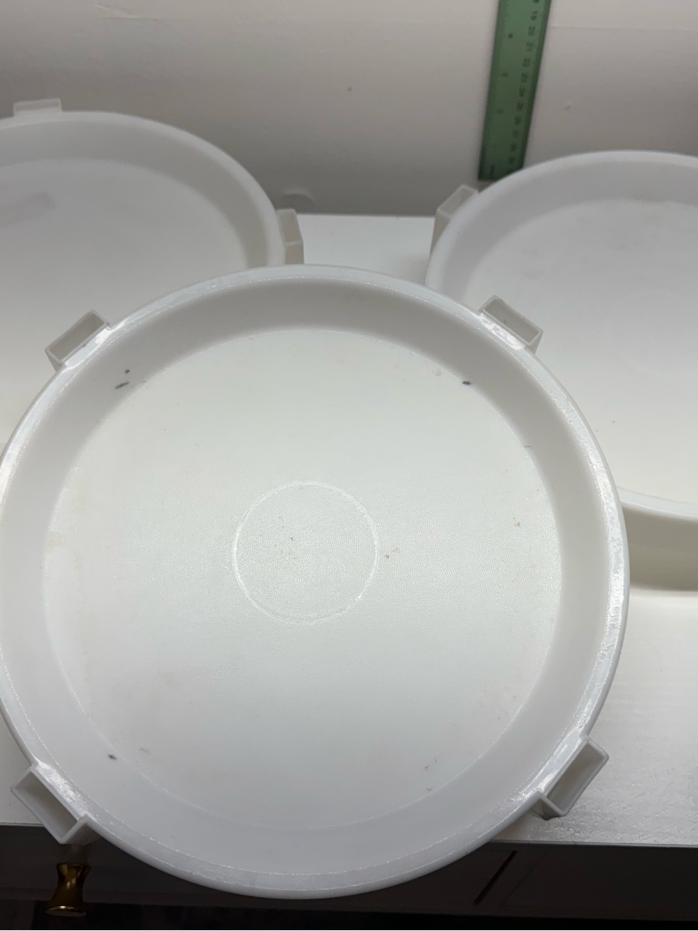 White Stackable Plastic Kitchen Container - Brand - Picture 2 of 2
